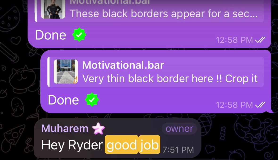 Client review